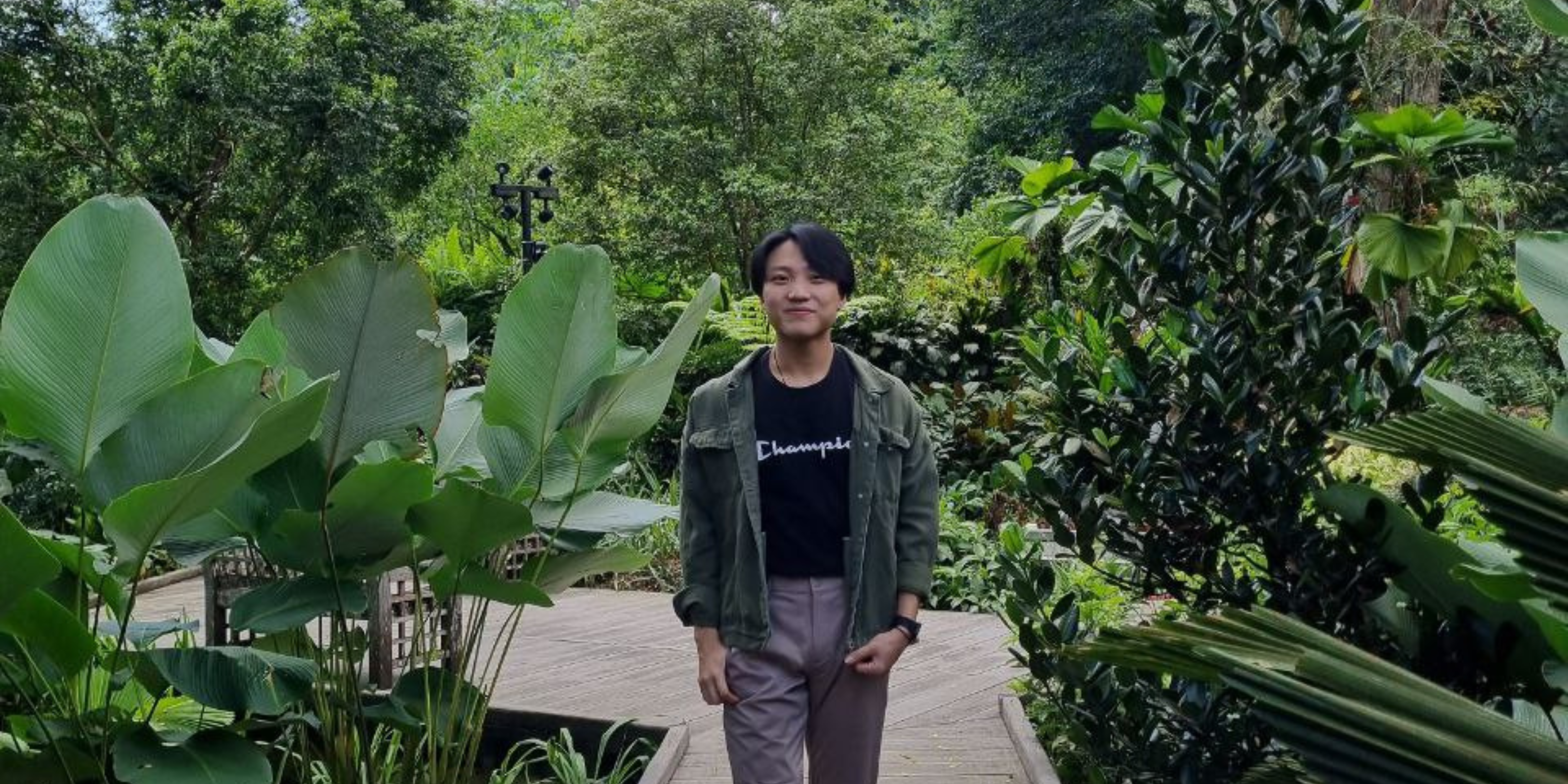 Me at Botanic Gardens